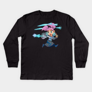 Ice Mage Kids Long Sleeve T-Shirt